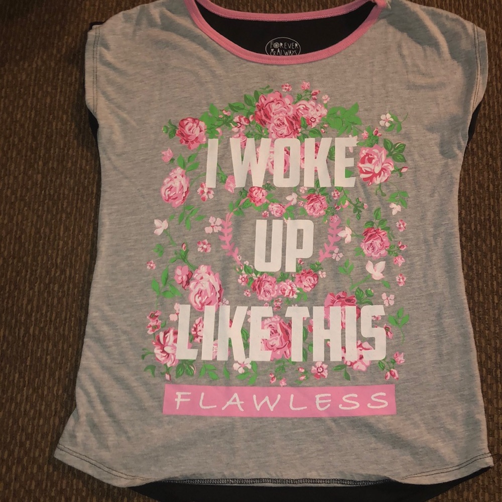 10/12 I woke up like this ‘flawless’